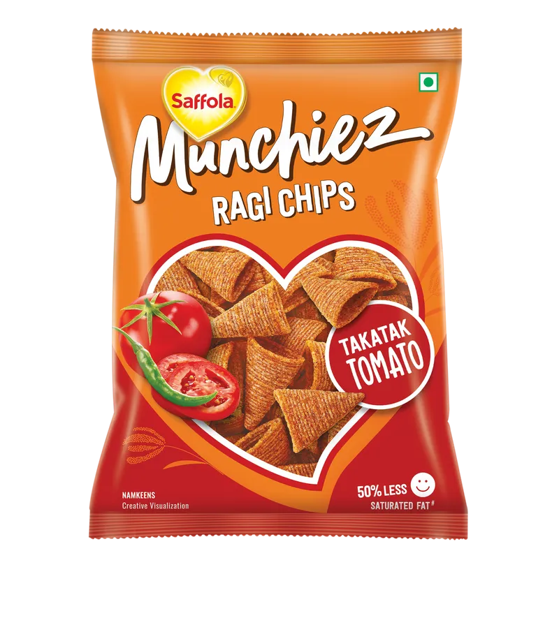 Saffola Munchiez ragi chips