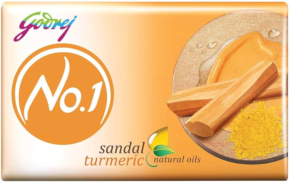 Godrej no. 1 sandal 100g 4 +1