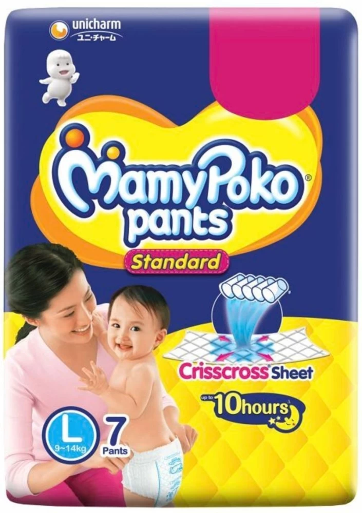 Mamypoko pants L 7pcs