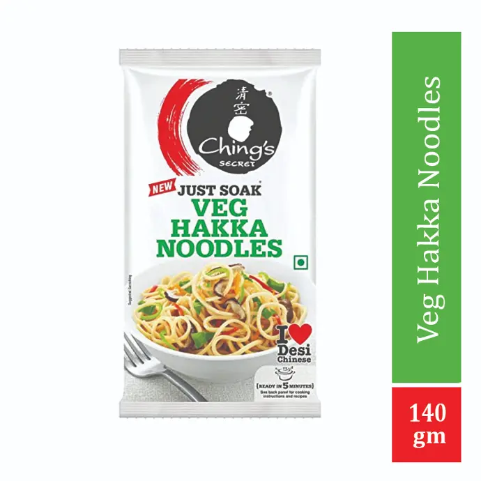 Chings veg hakka noodles 140gm