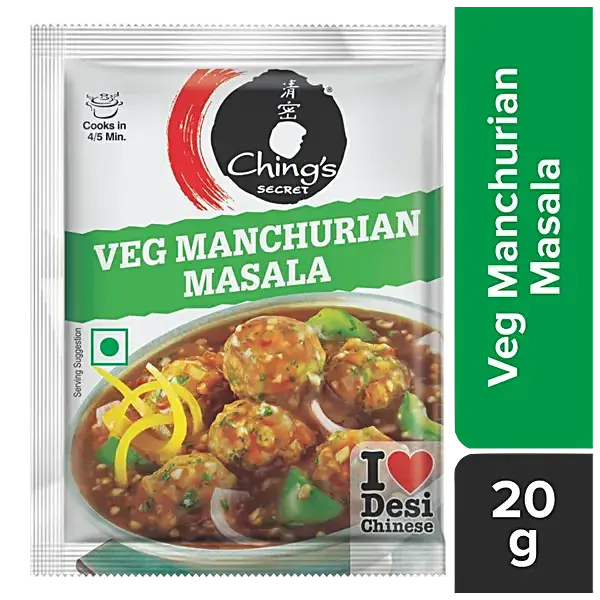 Chings veg manchurian masala mix 20gm