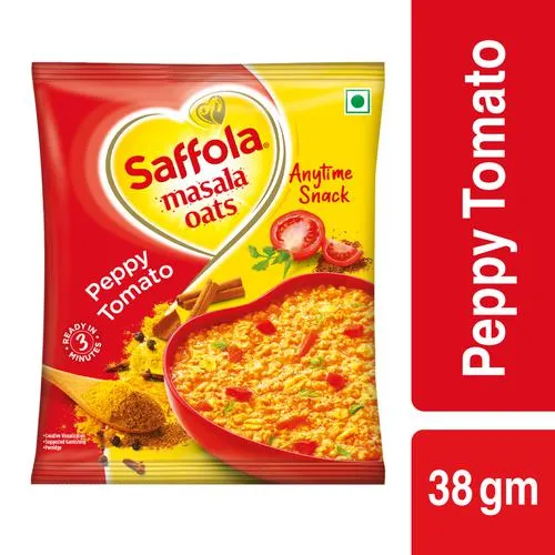 Saffola peppy tomato oats 38gm