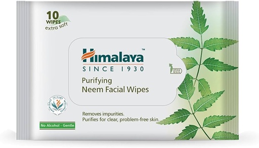 Himalaya neem facial wipes