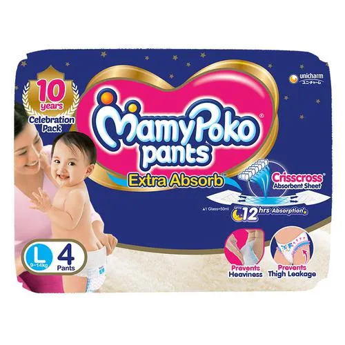 Mamypoko pants L 4pcs